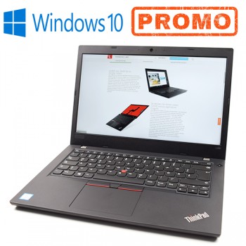 Laptop second hand Lenovo L480 i5-8250U 8Gb DDR4 128Gb SSD Webcam 14" Display Wide LED HD