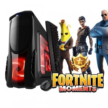 Calculator Gaming Fortnite Tower Intel Core i3-4130 3,40GHz , 8Gb DDR3 Video 2GB 128Bits 500 GB HDD - GTA5, CS-GO, Fortnite