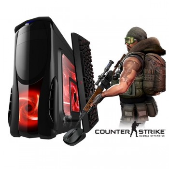 Calculator Gaming Fortnite Tower Intel Core i5-2400 3,40GHz , 16Gb DDR3, 500 GB HDD, Placa Video nVidia GeForce GT 730, 4GB GDDR3, 128-bit- GTA5, CS-GO, Fortnite