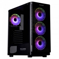 Sistem GAMING Black Viper, 9th-Gen Intel® SIX-CORE™ i5-9400 4.10GHz Turbo, 8GB DDR4, 1TB SSD, Radeon RX550 4GB GDDR5