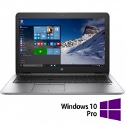 Laptop Refurbished HP EliteBook 850 G3, Intel Core i7-6500U 2.50GHz, 8GB DDR4, 256GB SSD, 15.6 Inch Full HD, Webcam + Windows 10 Pro