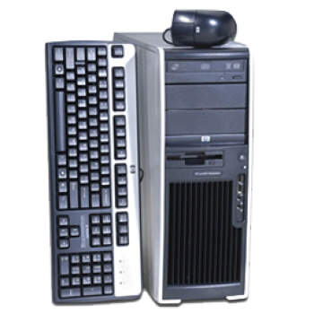 HP XW4400 Workstation, Core 2 Duo E6600, 2.4Ghz, 2Gb, 320Gb, DVD-RW, NVIDIA QUADRO FX560 128MB