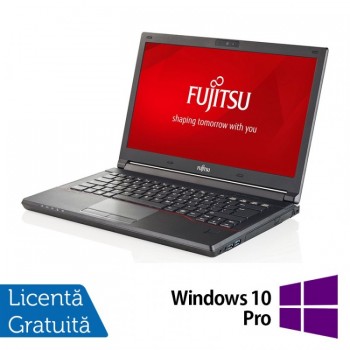 Laptop FUJITSU SIEMENS Lifebook E544, Intel Core i3-4000M 2.40GHz, 16GB DDR3, 500GB HDD, 14 Inch + Windows 10 Pro, Refurbished